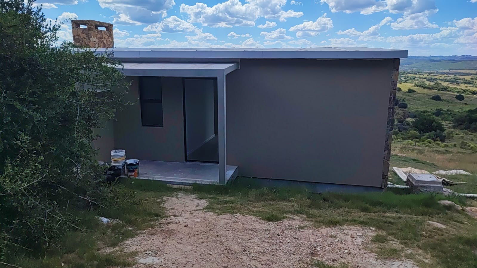 Fachada de la vivienda