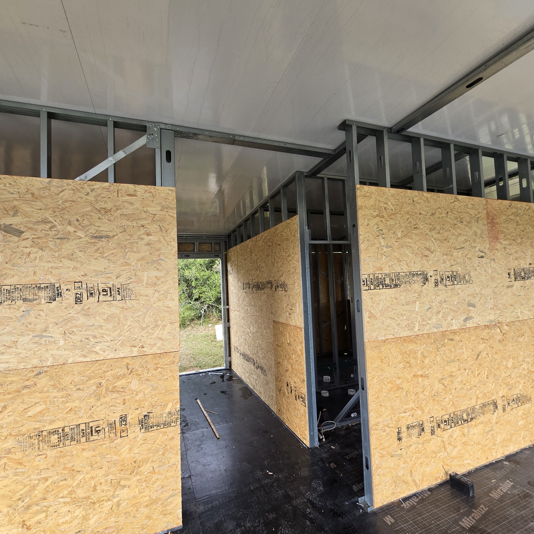 Cerramientos interiores con OSB