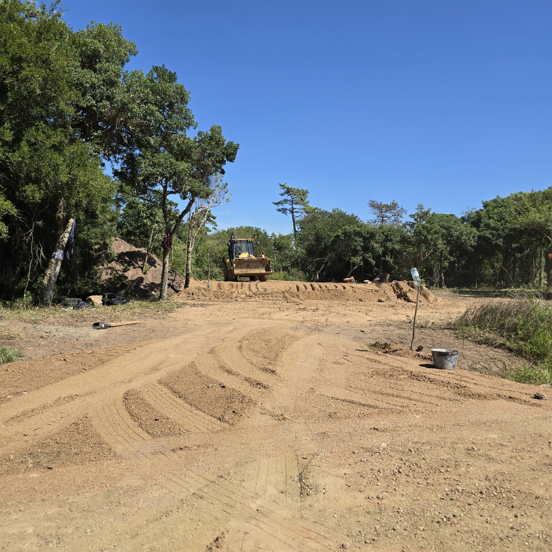 Preparación del terreno — Proceso de obra