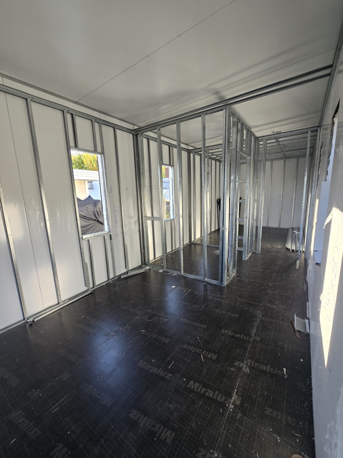 Módulo Horizonte de 33 m²: Estructura de los muros