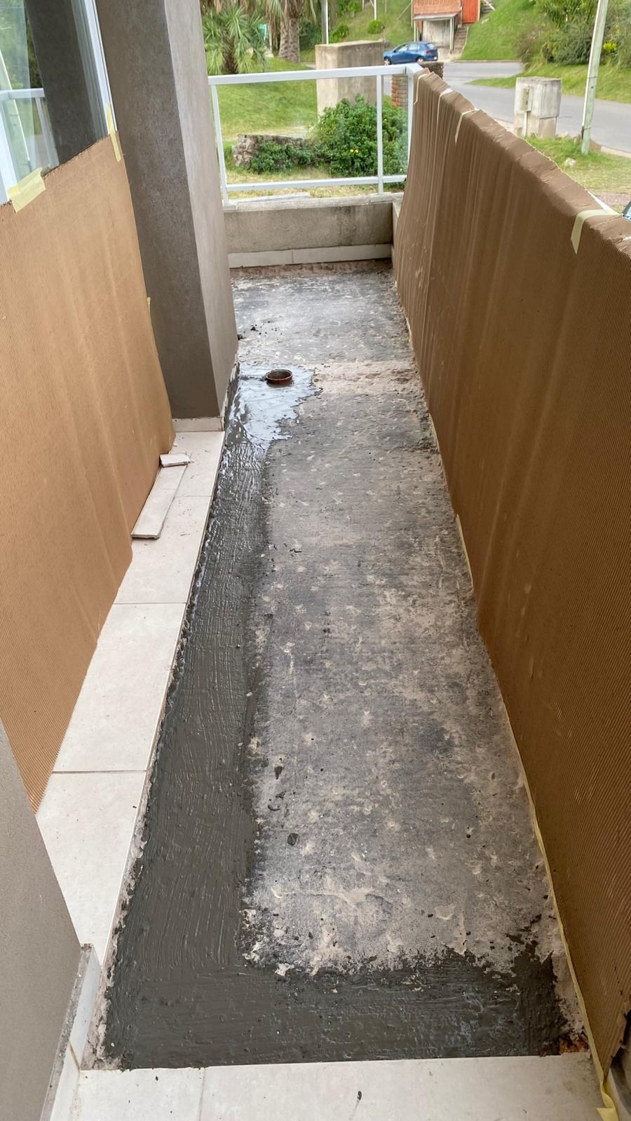 Trabajo en superficie de circulación exterior
